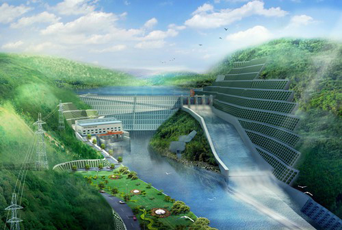 黔江老挝南塔河1号水电站项目